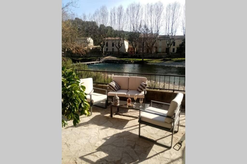 Character Filled House Overlooking The River Cesse Bize-Minervois Екстер'єр фото